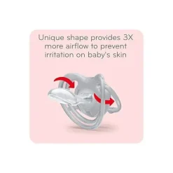 Nuk - 2 Pk Boy Chupeta Airflow Glow In Dark, Tamanho 1 Sale