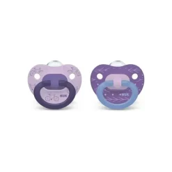 Nuk - chupeta fashion, estojo misto 2 unidades, tamanho 1 Online