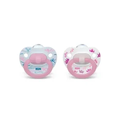 Nuk - chupeta fashion, estojo misto 2 unidades, tamanho 3 Clearance