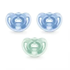 Nuk - Chupeta Sensível, Tamanho 1, 3Pack Ast Discount