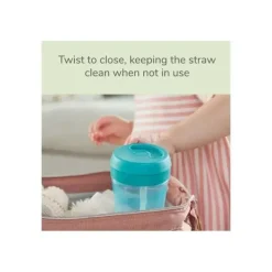 Nuk - copo EasyStraw de 10 onças, azul-petróleo Best