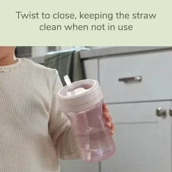 Nuk - For Nature Everlast Weighted Straw Cup, 10 Oz Fashion