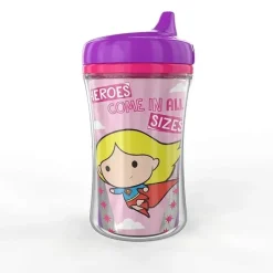 Nuk - Liga da Justiça Isolado Bico Duro Sippy Cup 9 Oz 2 Pk, Garota Sale