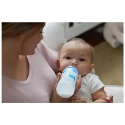 Nuk - Mamadeira anti-cólica Smooth Flow 2Pk com SafeTemp New