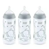 Nuk - 10Oz 3Pk Boy Garrafa de fluxo suave Woodland Fashion
