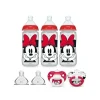 Nuk - Pacote de conjunto de mamadeira e chupeta Minnie Mouse para recém-nascidos Clearance