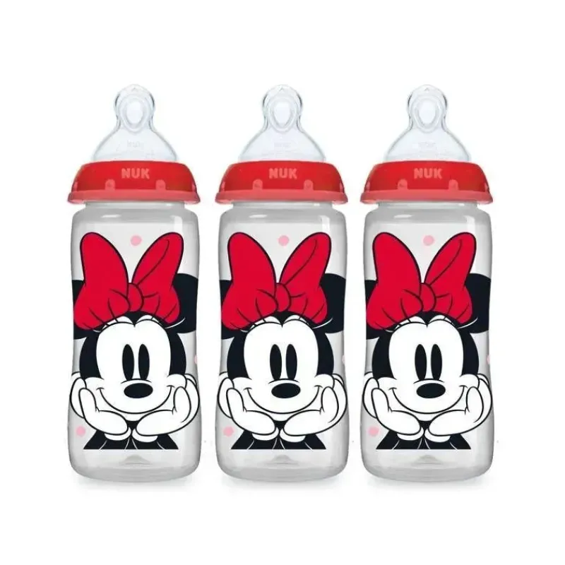 nuk__pacote_de_conjunto_d_SKUoRNgAtON_1.webp Nuk - Pacote de conjunto de mamadeira e chupeta Minnie Mouse para recém-nascidos Clearance