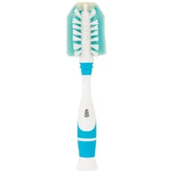 Nuk - Pincel para garrafas de tripla ação, azul/branco Discount