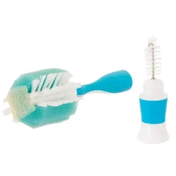 Nuk - Pincel para garrafas de tripla ação, azul/branco Discount