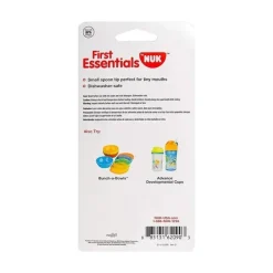 Nuk - 4Pk First Essentials Colher Infantil Soft Bite, Ponta de Silicone Outlet