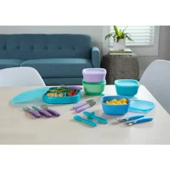 Nuk - placas de sucção e tampa, cores sortidas, pacote com 2, mais de 6 meses, azul e verde Clearance