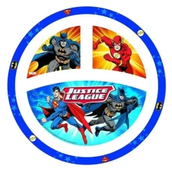 Nuk - Prato de Louça Liga da Justiça 1 Pk, Menino New