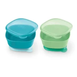 Nuk - Taças de Sucção 2Pk Neutro New