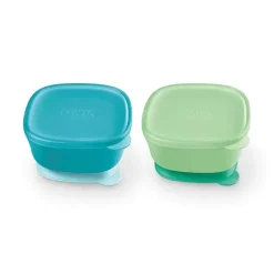 Nuk - Taças de Sucção 2Pk Neutro New