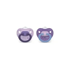 Nuk Chupetas Ortodôntica Fashion Girl 2 Pacote Discount