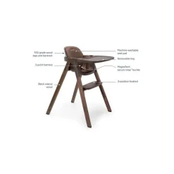 Nuna - Bryn High Chair, Clove Hot