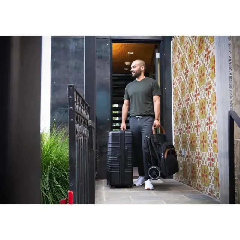 nuna__carrinho_trvl_com_b_SKUceAhKOfK_10.webp Nuna - Carrinho Trvl Com Bolsa De Viagem Caviar New