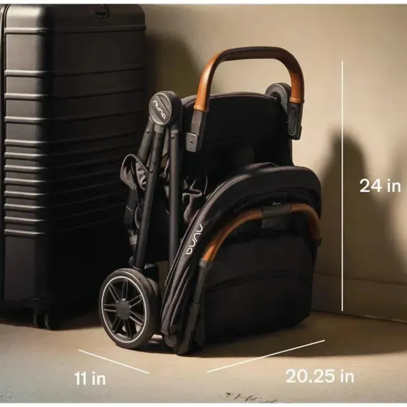 nuna__carrinho_trvl_com_b_SKUceAhKOfK_9.webp Nuna - Carrinho Trvl Com Bolsa De Viagem Caviar New