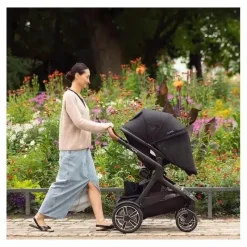 Nuna - Demi Next + Pipa Aire RX Travel System, Caviar Fashion