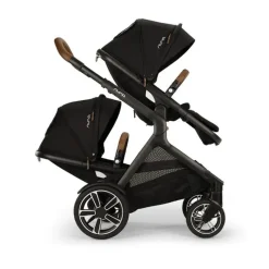 Nuna - Demi Next Sibling Seat, Caviar Hot