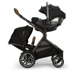 Nuna - Demi Next Sibling Seat, Caviar Hot
