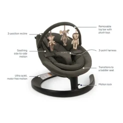 Nuna - Leaf Grow Bouncer, Forest Hot
