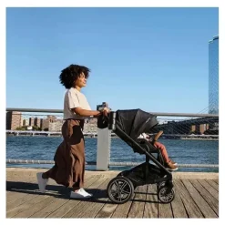 Nuna - Mixx Next + Pipa Aire RX Travel System, Caviar Fashion