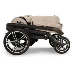 Nuna - Mixx Next Carrinho de Bebê com Fivela Magnética, Biscotti Discount
