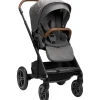 Nuna - Mixx Next Carrinho com Fivela Magnética, Granito Online