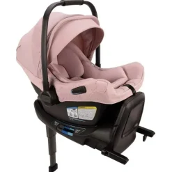 Nuna - PIPA Aire RX Cadeirinha de bebê + PIPA RELX Base com perna de carga, Thistle Clearance