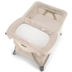 Nuna - Sena Aire W New Zip-Off Bassinet + Changer, Biscotti Fashion