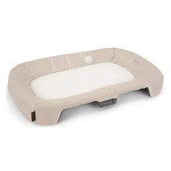 Nuna - Sena Aire W New Zip-Off Bassinet + Changer, Biscotti Fashion