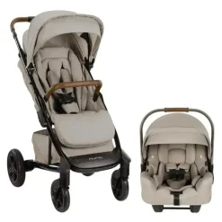Nuna - Travel System Tavo Next Carrinho + Pipa Rx Assento Automóvel Infantil Hazelwood Fashion