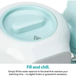 Nutribullet Baby - Processador de alimentos a vapor e misturado New