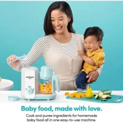 Nutribullet Baby - Processador de alimentos a vapor e misturado New