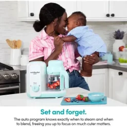 Nutribullet Baby - Processador de alimentos a vapor e misturado New