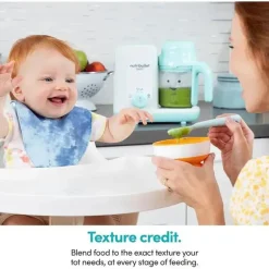 Nutribullet Baby - Processador de alimentos a vapor e misturado New