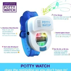 Potty Time O Relógio Potty Original Roxo Discount
