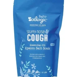 Oilogic Baby Oilogic - Epsom Soak Stuffy Nose, 32 onças New