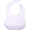 Ola Baby - babador impermeável de silicone dobrável para bebê com estojo de viagem, lilás Discount