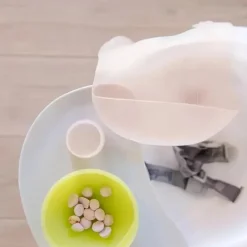 Ola Baby - babador impermeável de silicone dobrável para bebê com estojo de viagem, lilás Discount