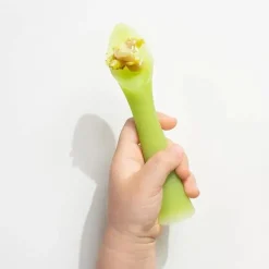 Ola Baby - Conjunto de garfo de treino + colher de 2 unidades, verde Hot