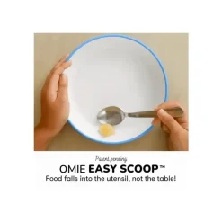 OmieBox Omie - Toddler Plate With Divider, Green Discount