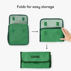 OmieBox - Bolsa de almoço de nylon isolada Omie, verde New