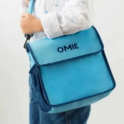 OmieBox - Bolsa de almoço de nylon isolada Omie, azul Hot