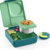 OmieBox - Caixa Bento Isolada com Jarra Térmica para Alimentos à Prova de Vazamento, Prado Fashion