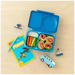 OmieBox - Caixa Up Carton Bento, Azul Cósmico Hot