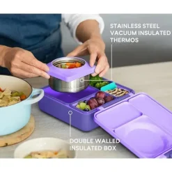 OmieBox - Divisor Teal, Roxo Ameixa Hot