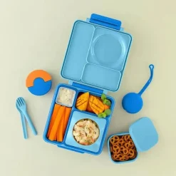 OmieBox - Recipientes para Armazenamento de Alimentos com Tampa Azul Best