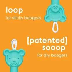 oogiebear - Aspirador nasal Baby Bear Pair com Booger Picker e limpador de ouvido, azul Online